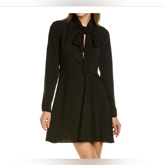 The Kooples Dresses & Skirts - The Kooples Black Long Sleeve Dress NWT